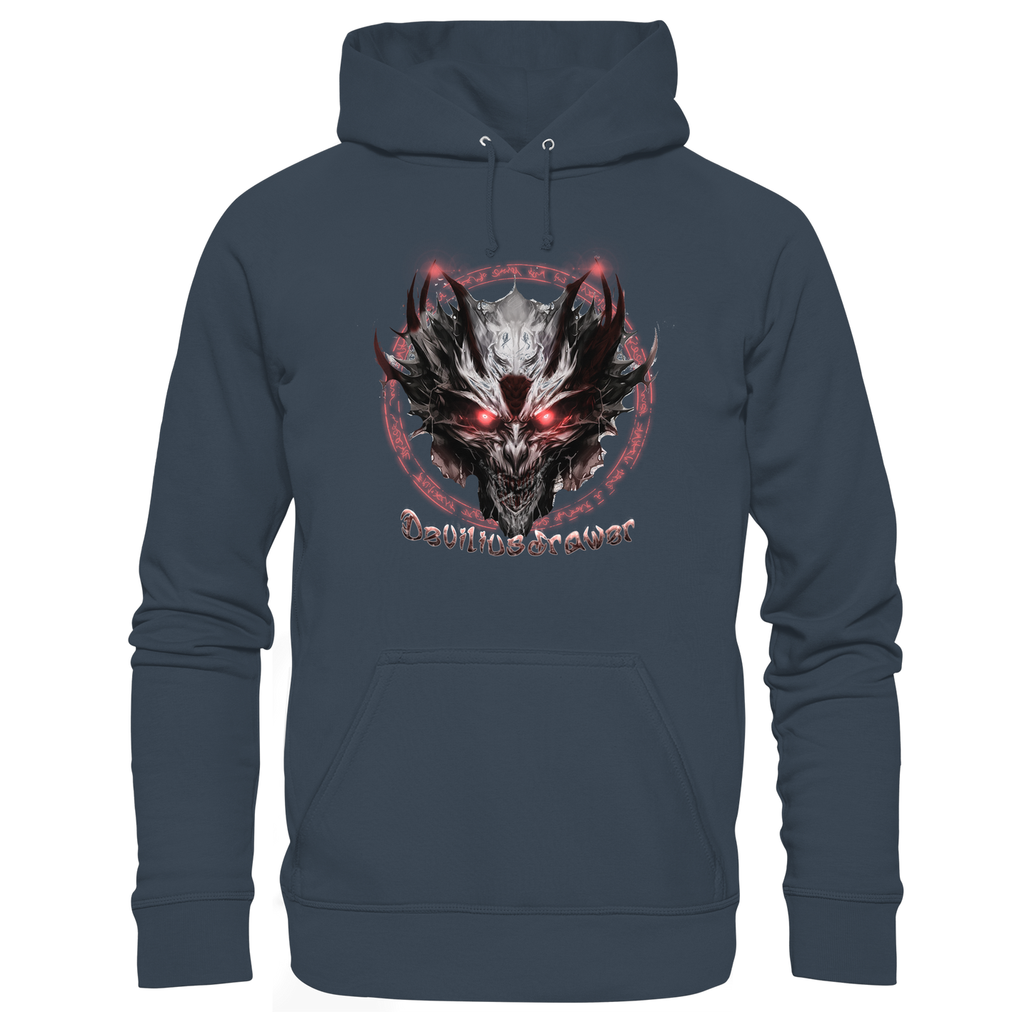 Deviliusdrawer Magic Glow Devil - Organic Basic Hoodie