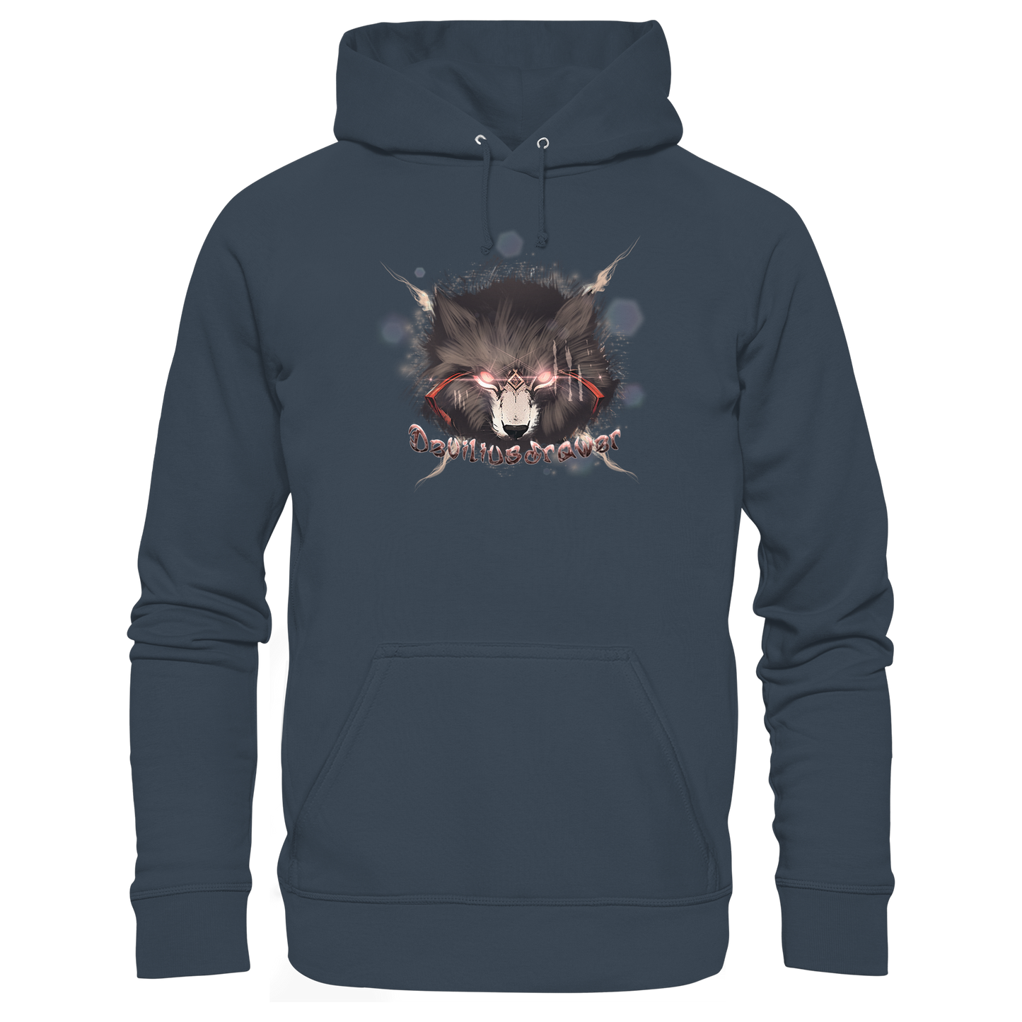 Deviliusdrawer Sparking Wolf - Organic Basic Hoodie