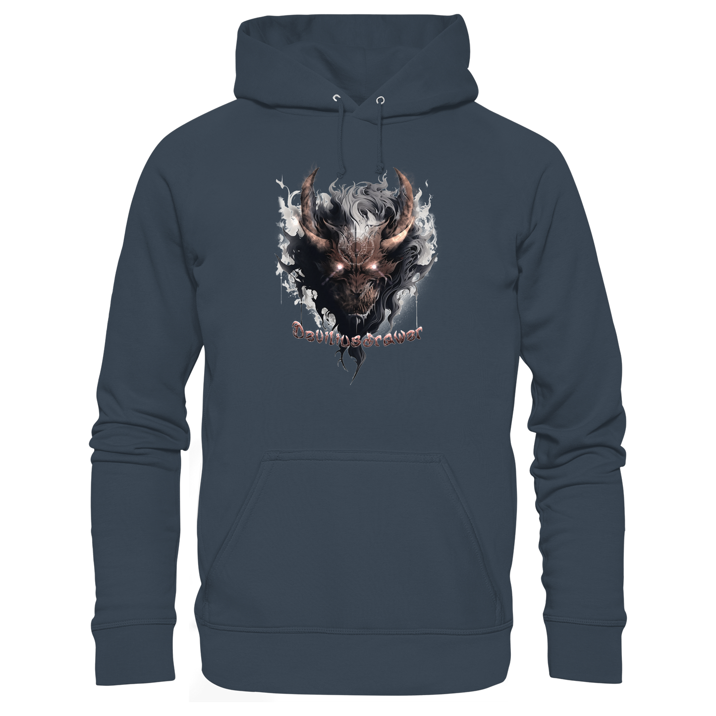 Deviliusdrawer Magic Redeyed Demon - Organic Basic Hoodie