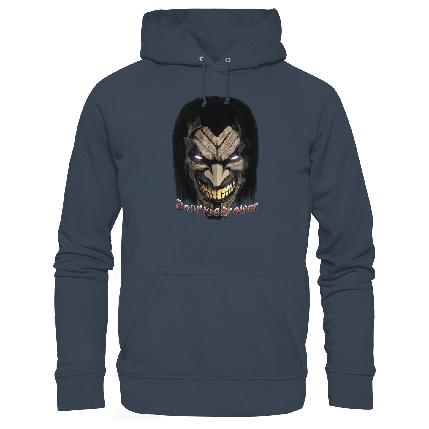 Deviliusdrawer Smiling Devil - Organic Basic Hoodie