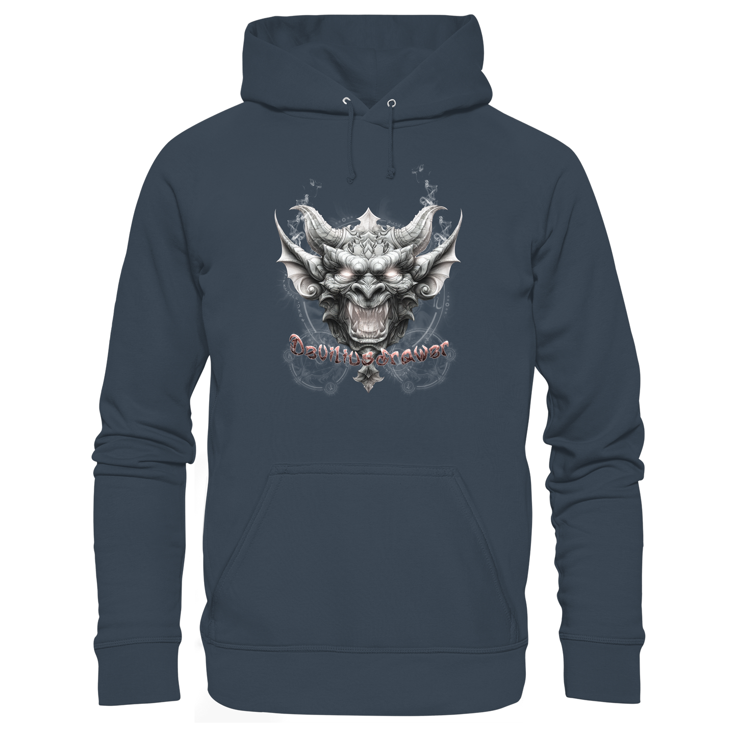 Deviliusdrawer Dark Gargoyl - Organic Basic Hoodie