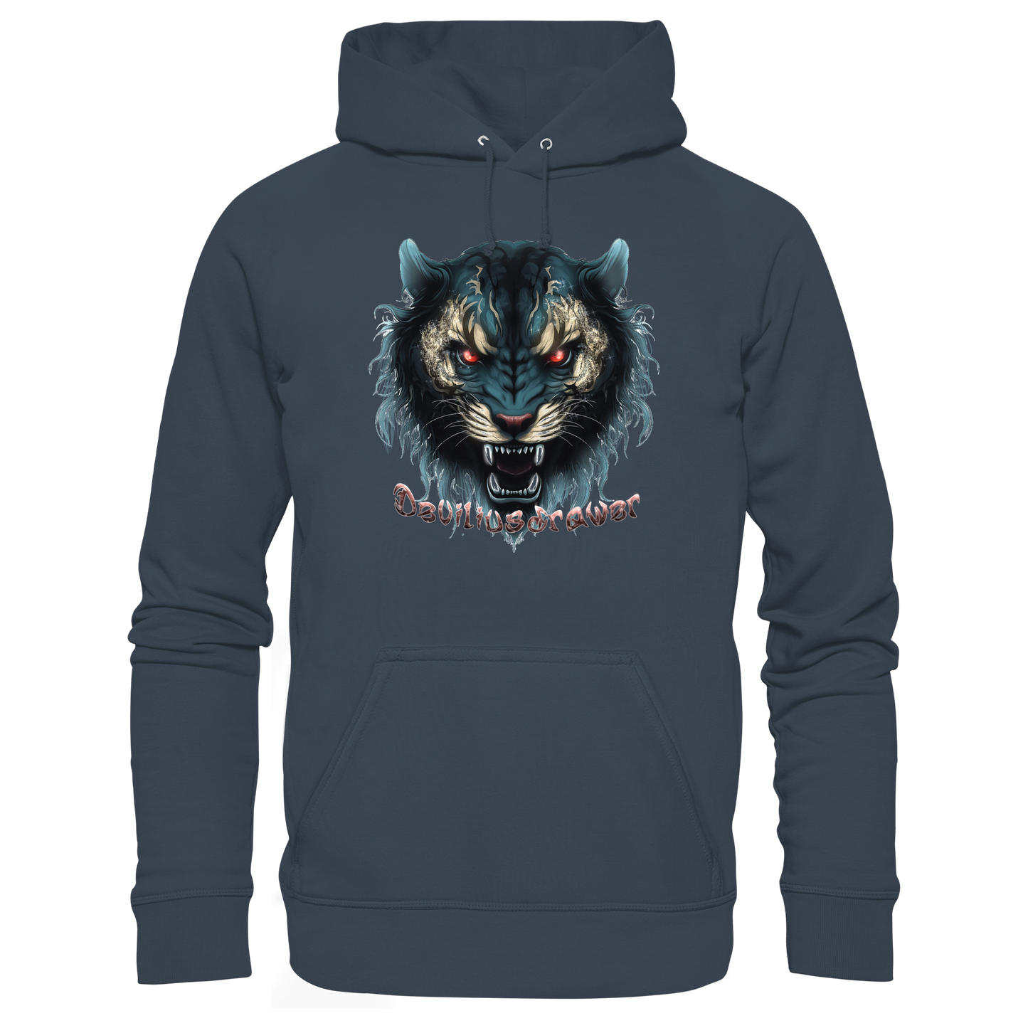 Deviliusdrawer Tigercat - Organic Basic Hoodie
