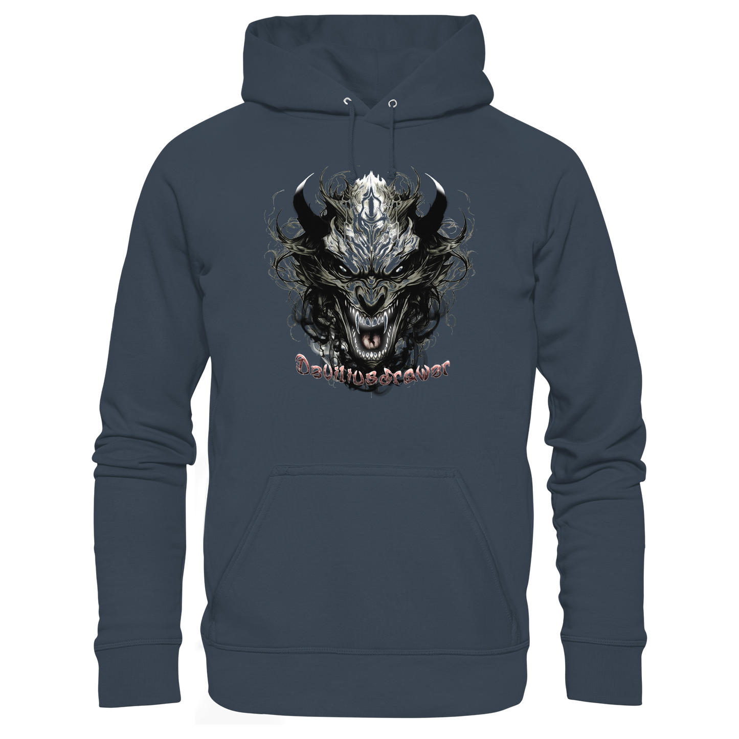 Deviliusdrawer Devil Vampire - Organic Basic Hoodie