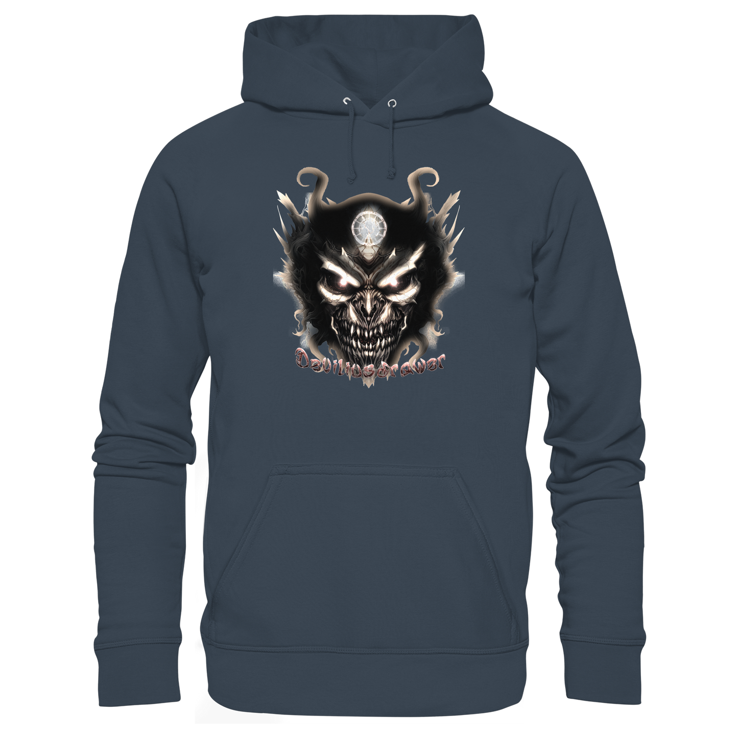 Deviliusdrawer Dark Devil - Organic Basic Hoodie