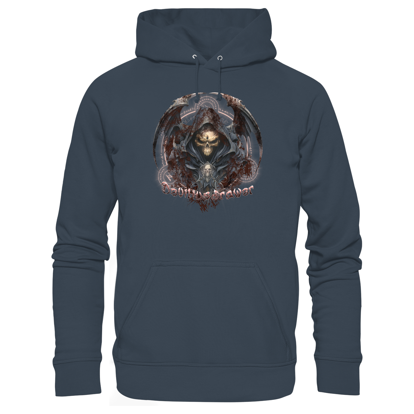 Deviliusdrawer Death Reaper - Organic Basic Hoodie