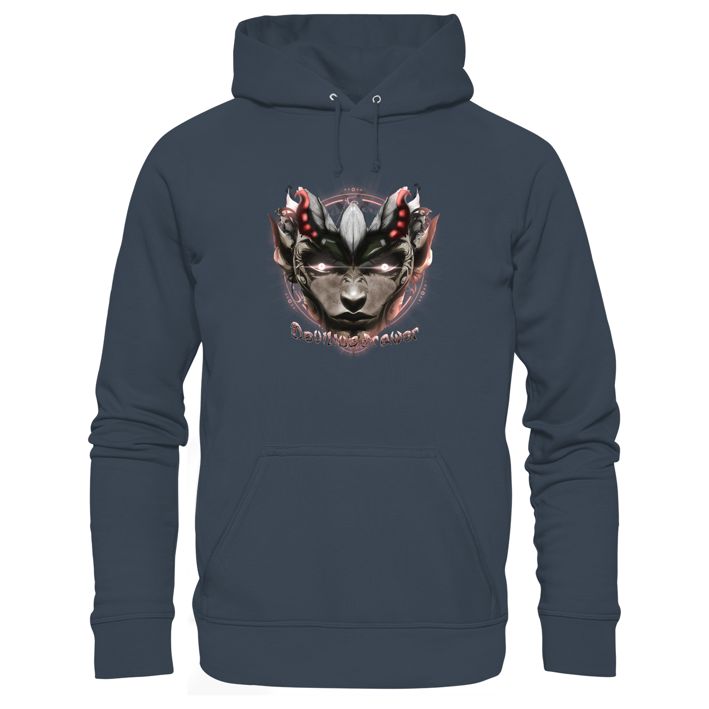 Deviliusdrawer Devils Elf - Organic Basic Hoodie