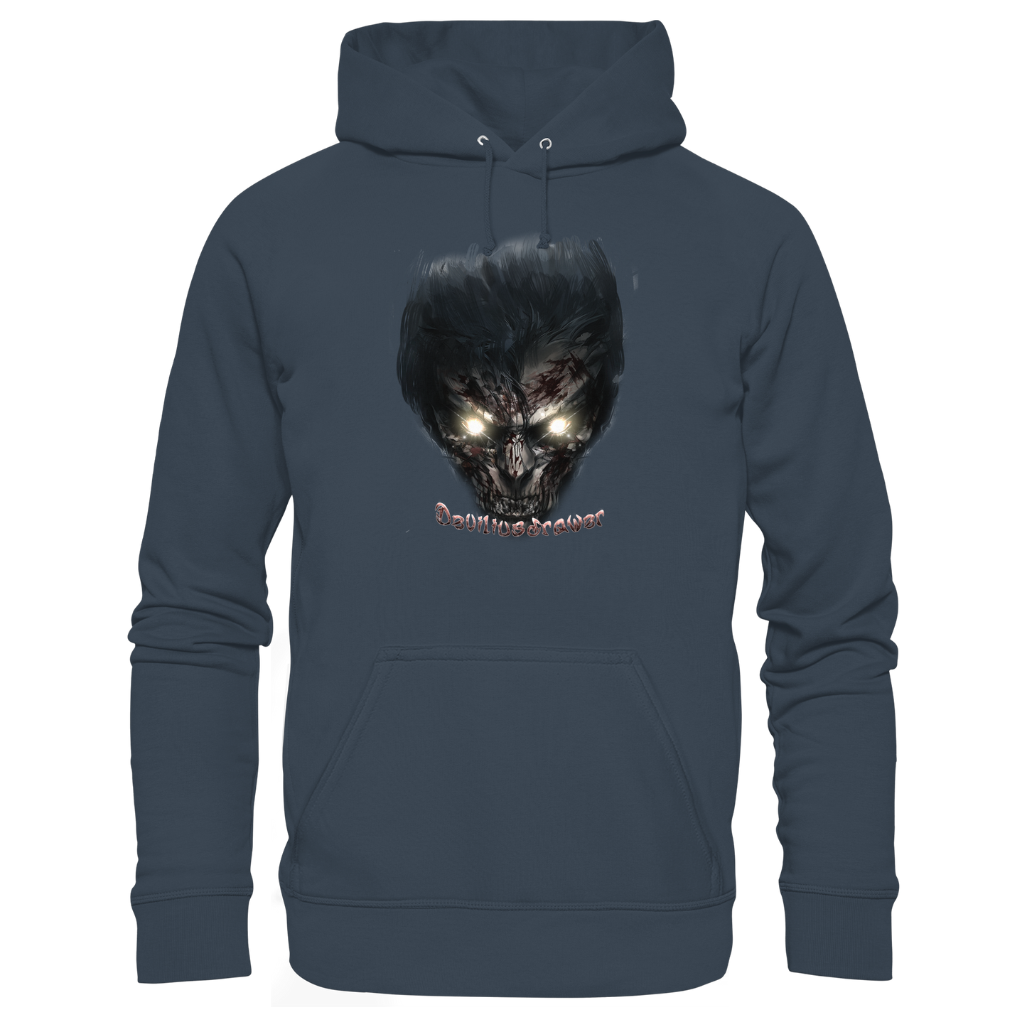Deviliusdrawer Dark Zombie - Organic Basic Hoodie