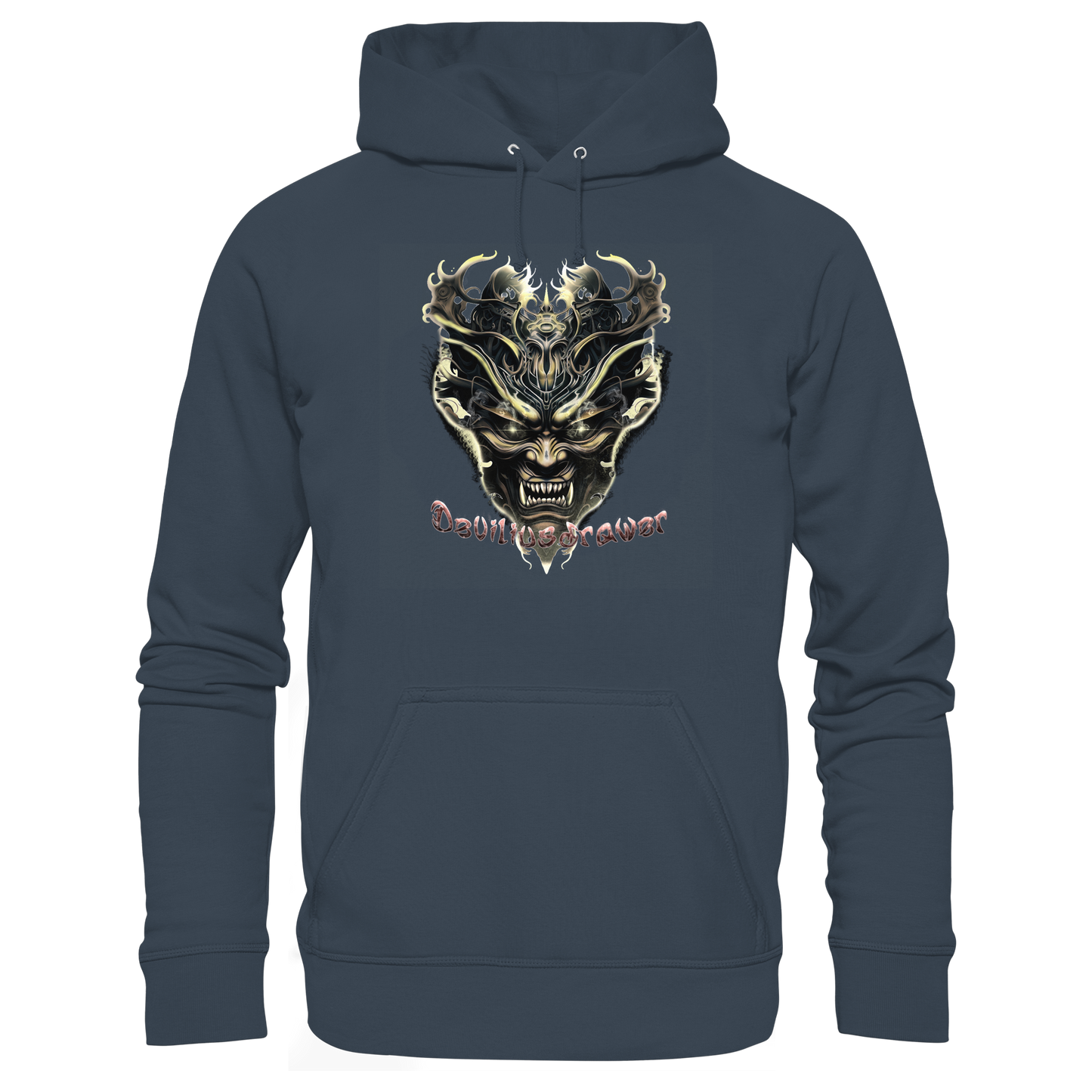 Deviliusdrawer Golden Demon Vampire - Organic Basic Hoodie