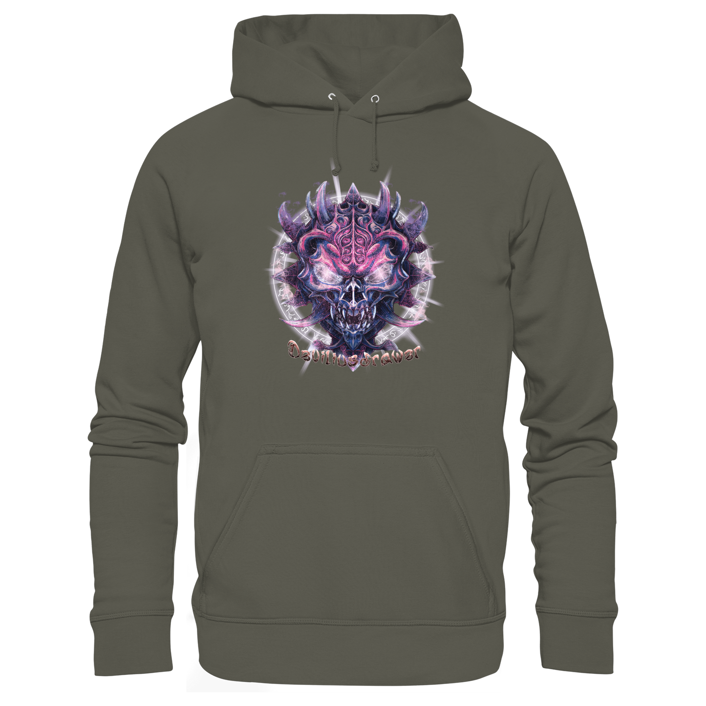 Deviliusdrawer Fire Demon - Organic Basic Hoodie