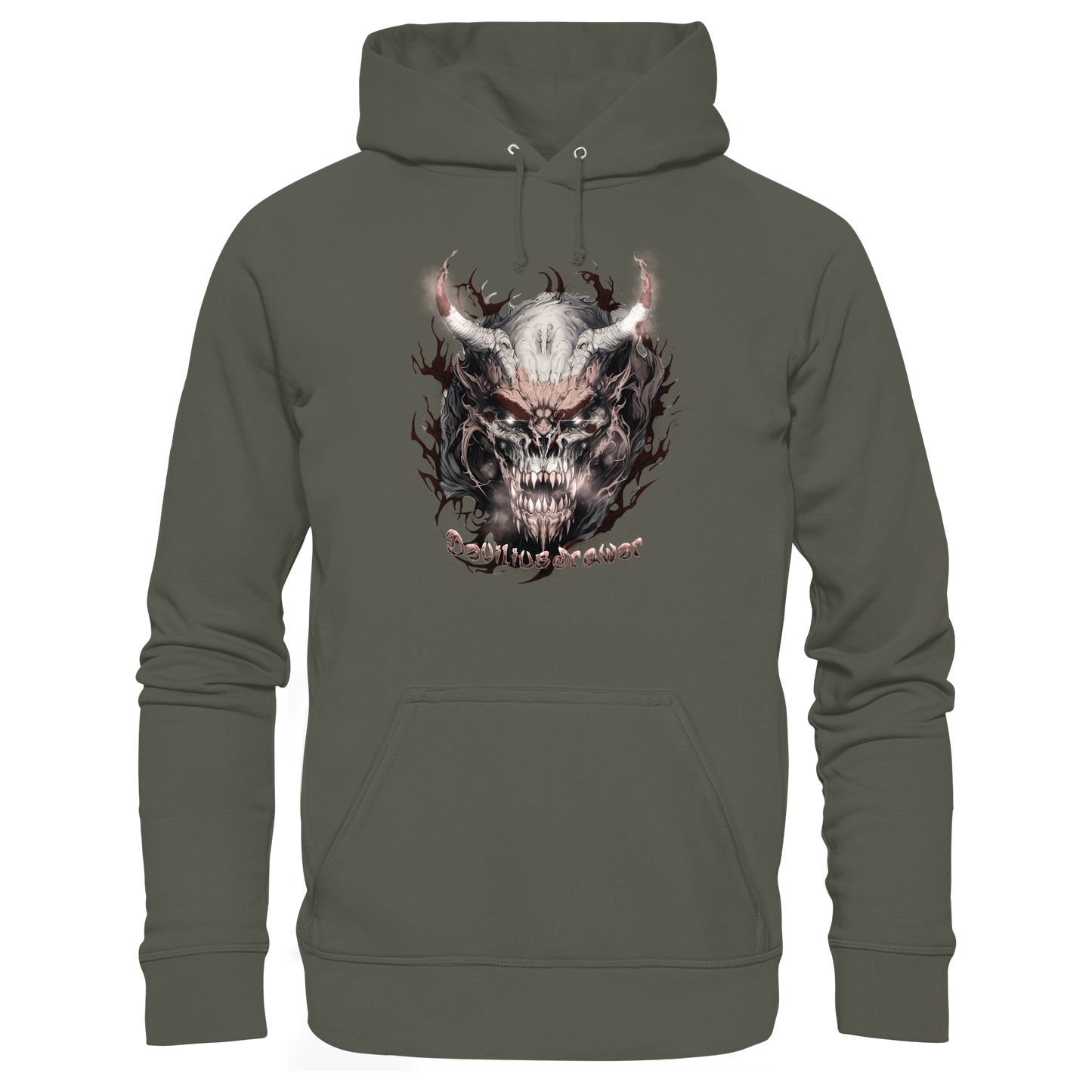 Deviliusdrawer Beast Demon - Organic Basic Hoodie
