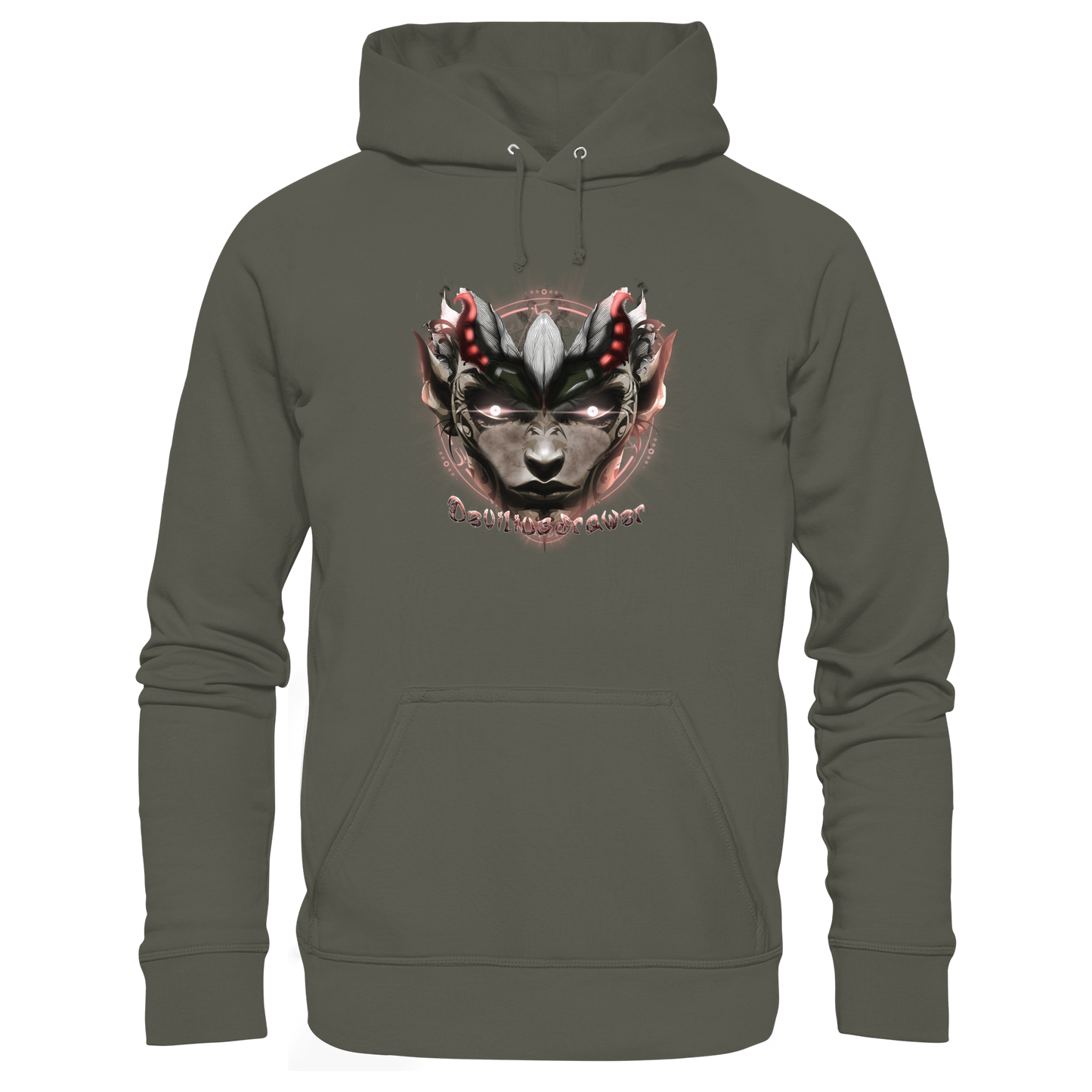 Deviliusdrawer Devils Elf - Organic Basic Hoodie
