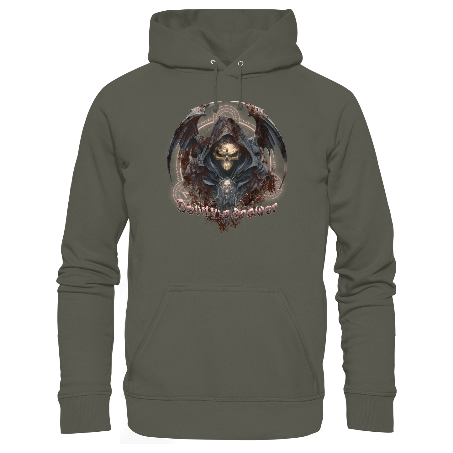 Deviliusdrawer Death Reaper - Organic Basic Hoodie