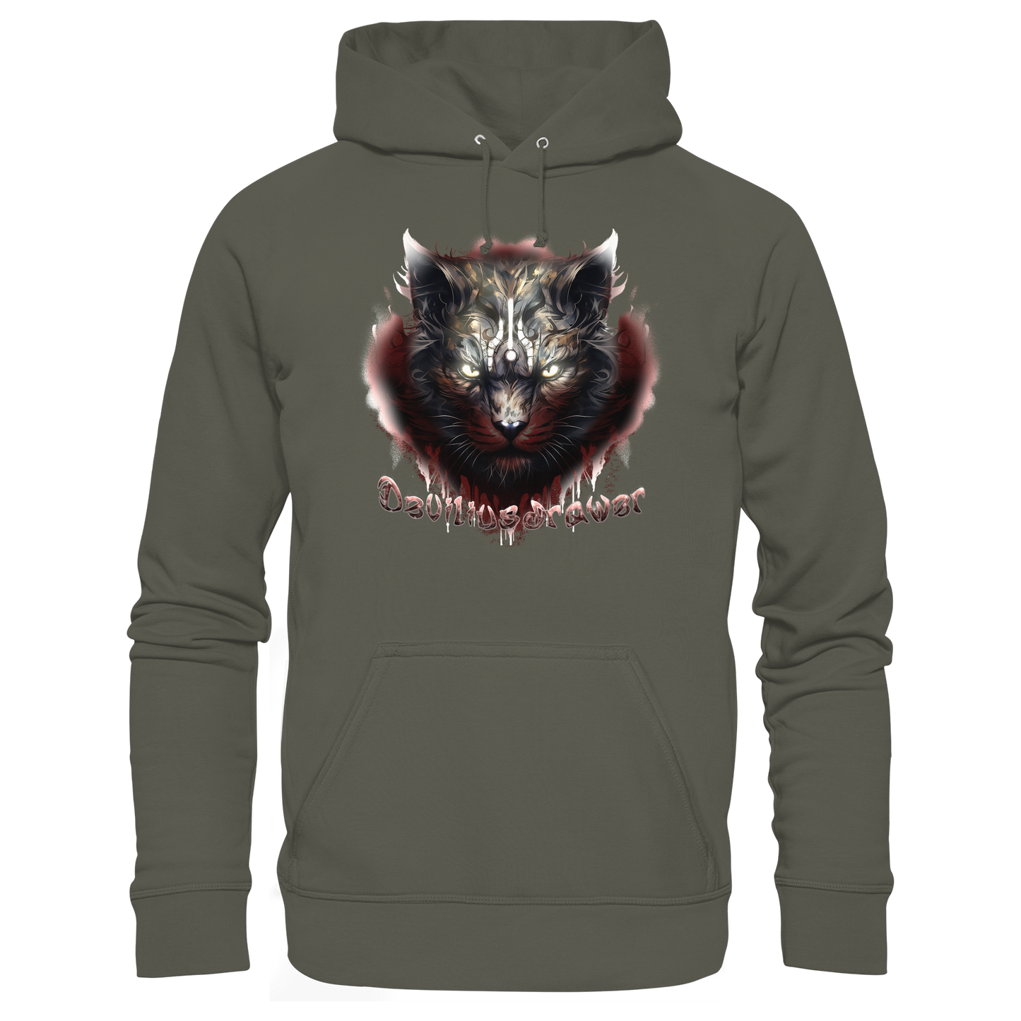 Deviliusdrawer Angry Badass - Organic Basic Hoodie