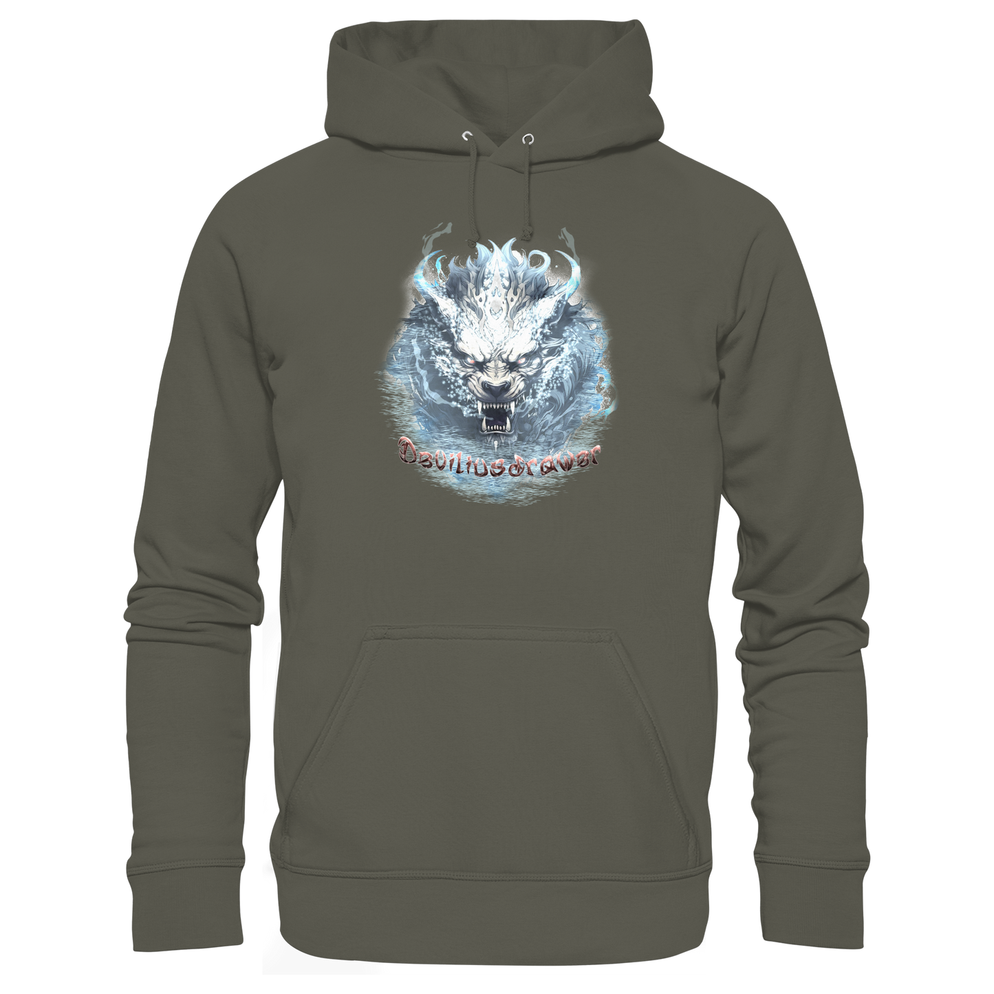 Deviliusdrawer Water Tiger - Organic Basic Hoodie