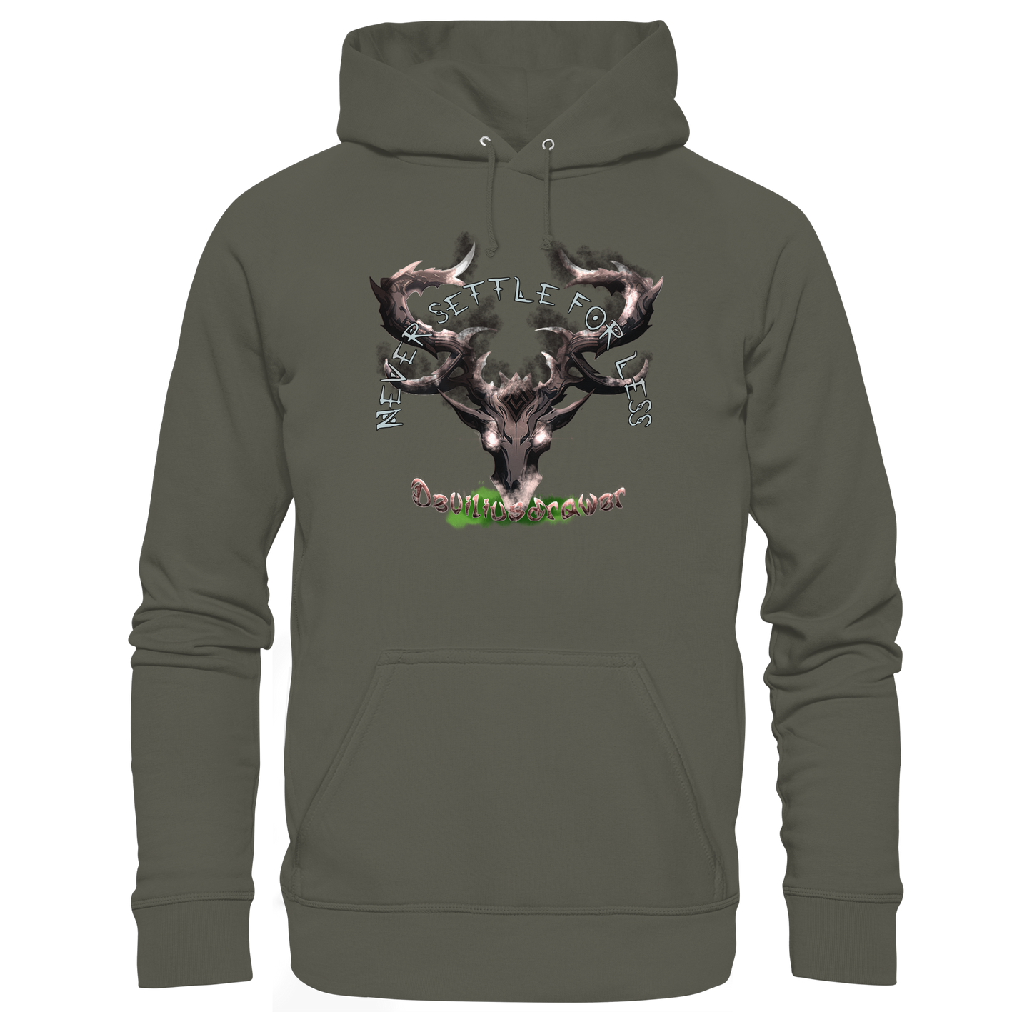Deviliusdrawer Cruel Deer - Organic Basic Hoodie