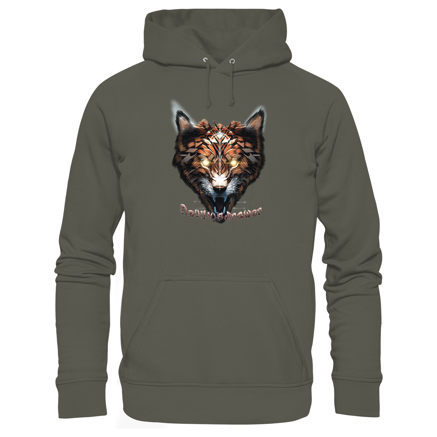 Deviliusdrawer Foxwolf - Organic Basic Hoodie