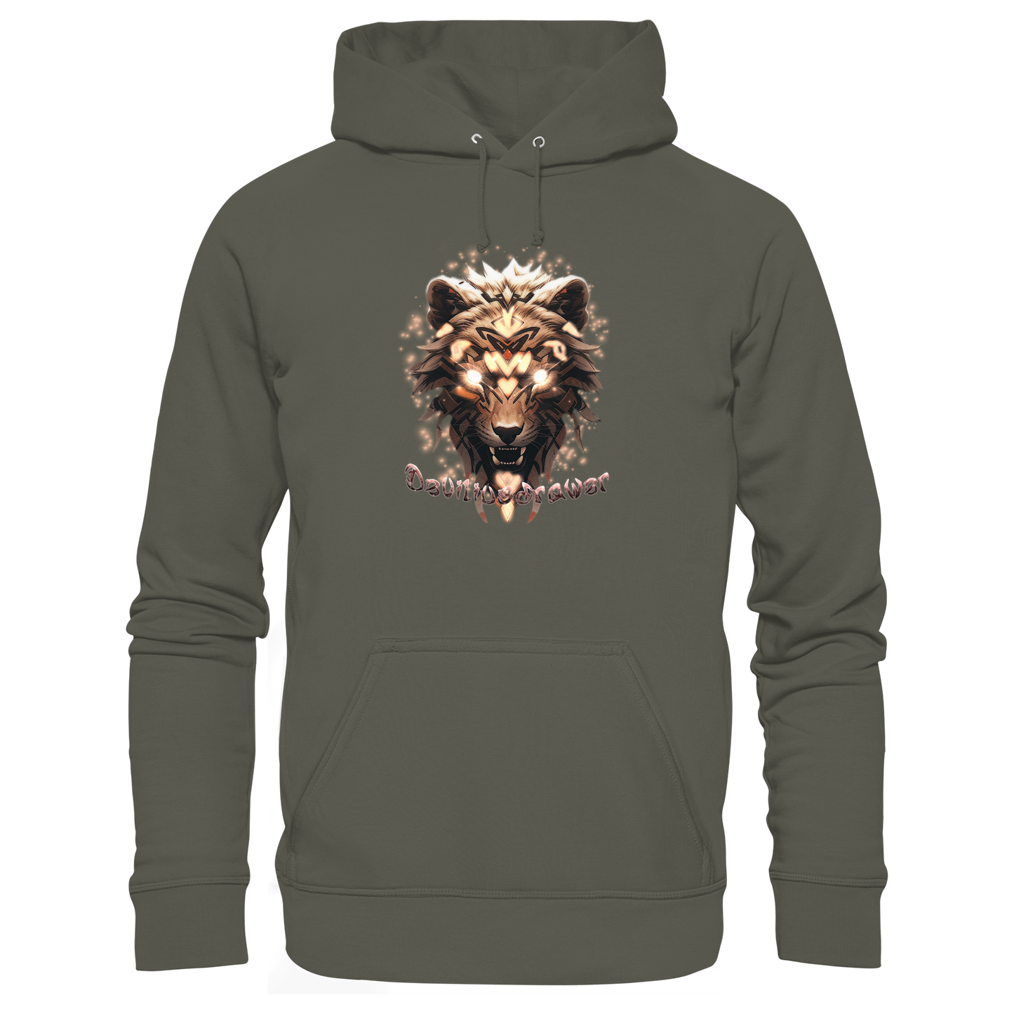 Deviliusdrawer Gold Weartiger - Organic Basic Hoodie