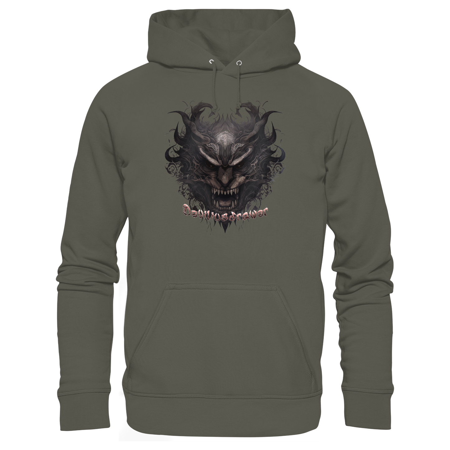 Deviliusdrawer Devils Demon - Organic Basic Hoodie
