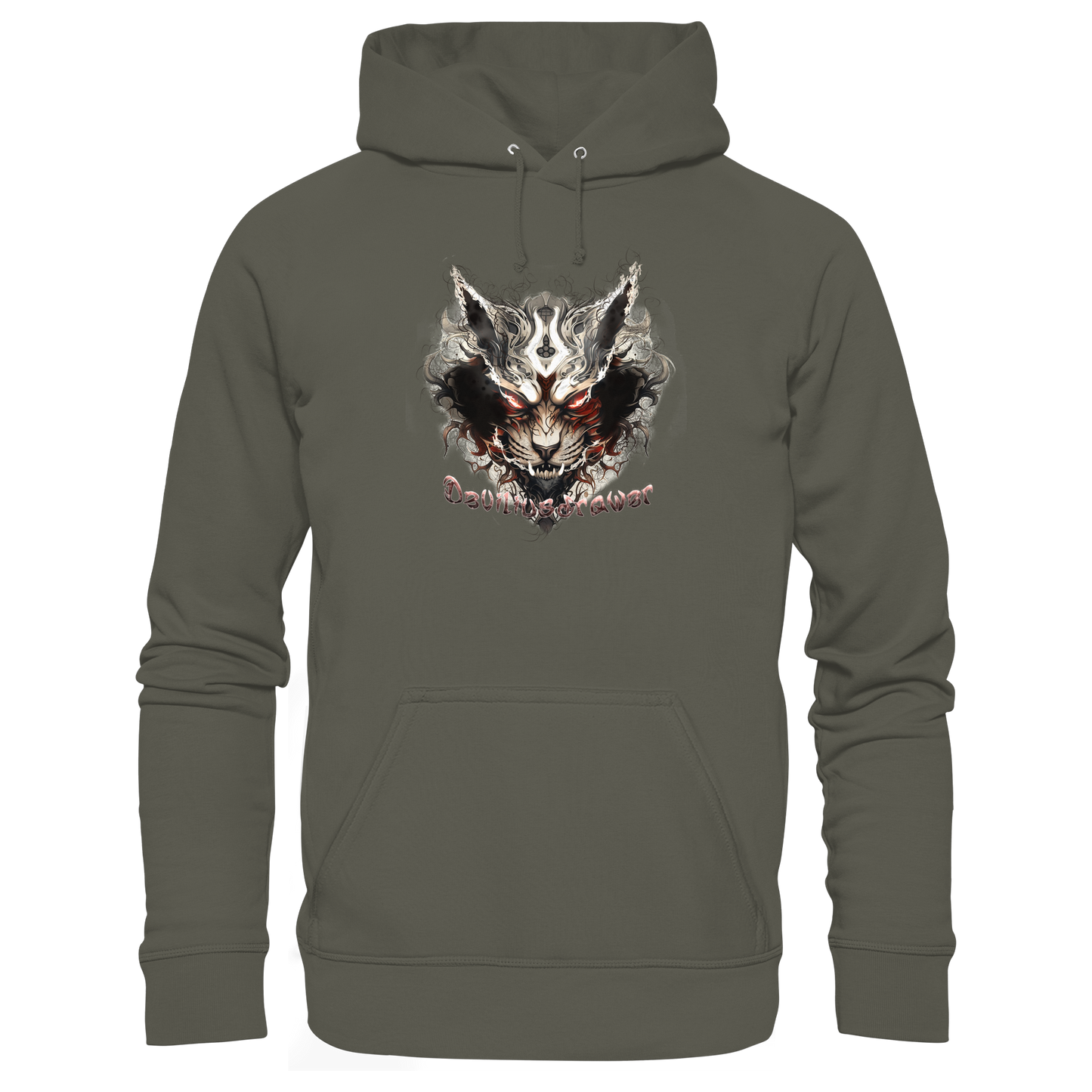 Deviliusdrawer Wild Hotcat  - Organic Basic Hoodie