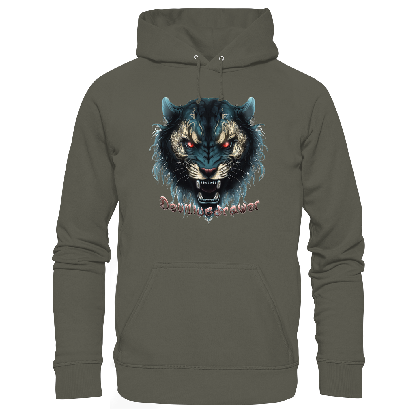 Deviliusdrawer Tigercat - Organic Basic Hoodie
