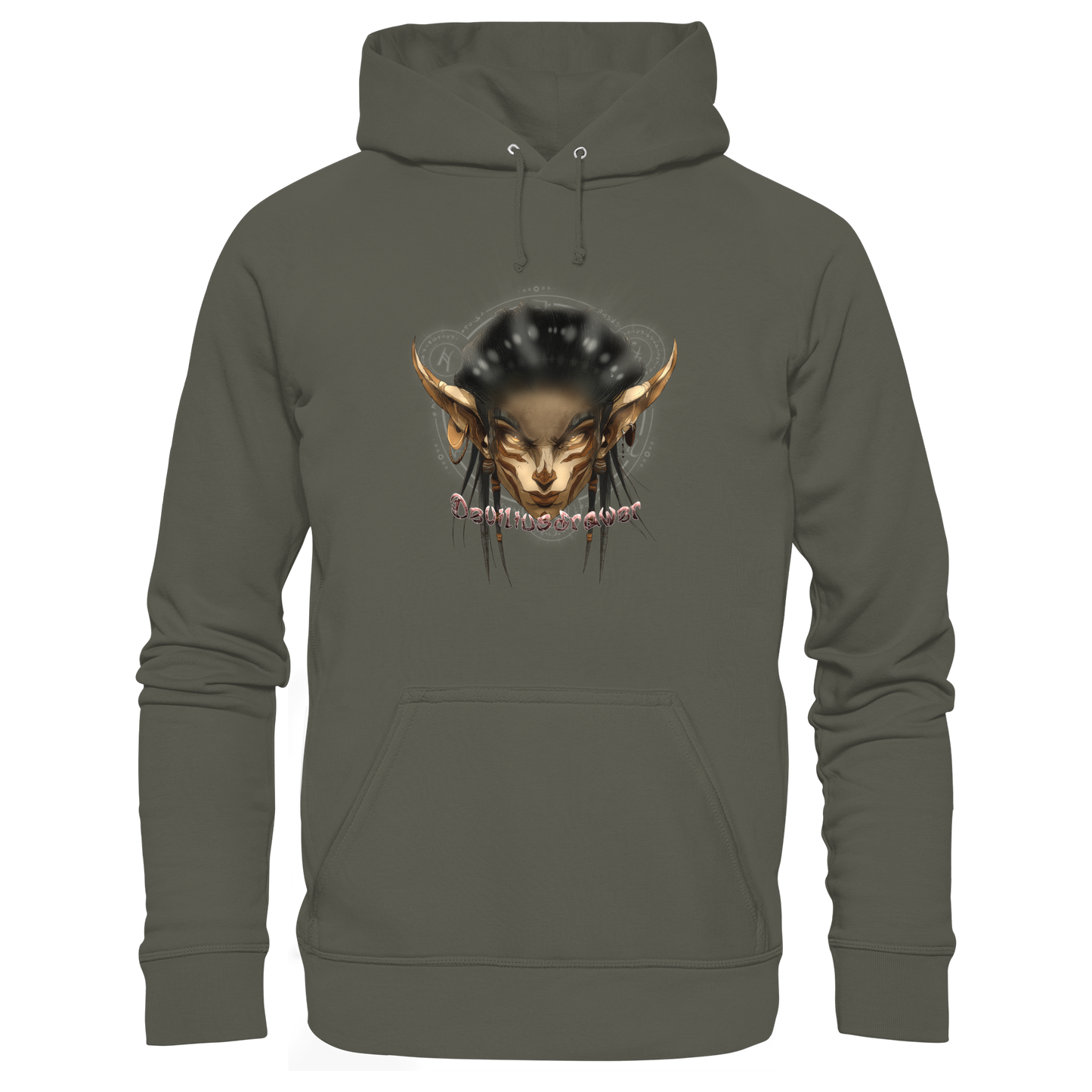Deviliusdrawer Gold Magician Elf - Organic Basic Hoodie