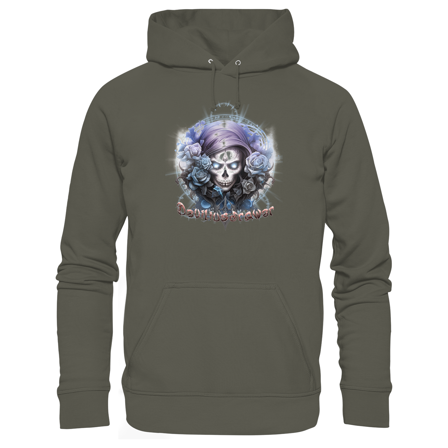 Deviliusdrawer Death Beauty - Organic Basic Hoodie