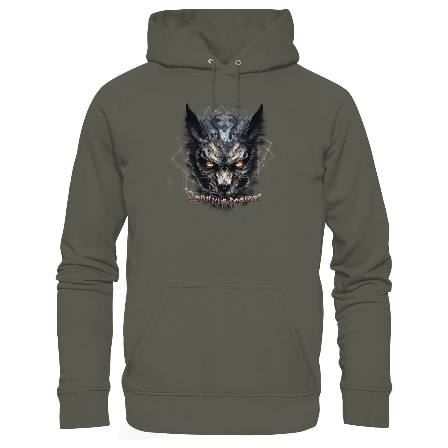 Deviliusdrawer Dark Wearwolf - Organic Basic Hoodie