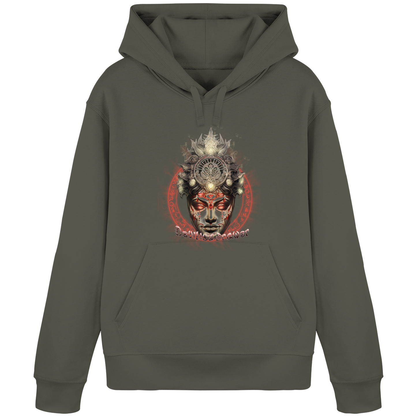Deviliusdrawer Devils Godess - Organic Basic Hoodie