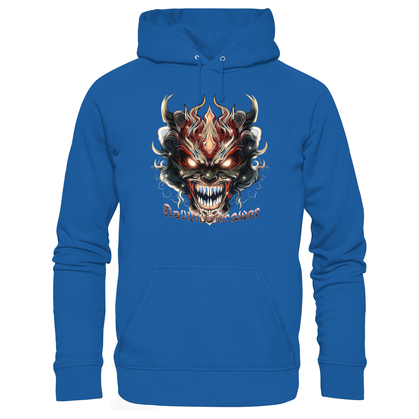Deviliusdrawer Evil Vamp Mask - Organic Basic Hoodie
