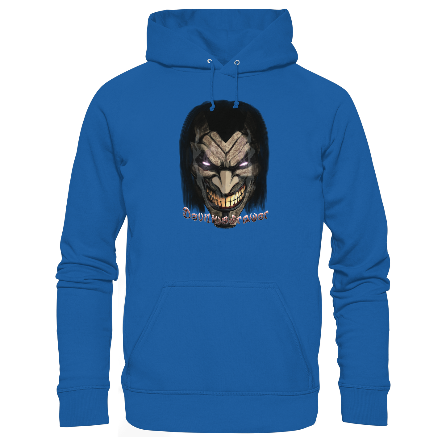 Deviliusdrawer Smiling Devil - Organic Basic Hoodie