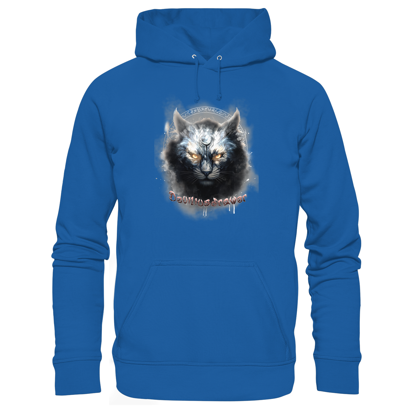 Deviliusdrawer Mysthic Cat - Organic Basic Hoodie