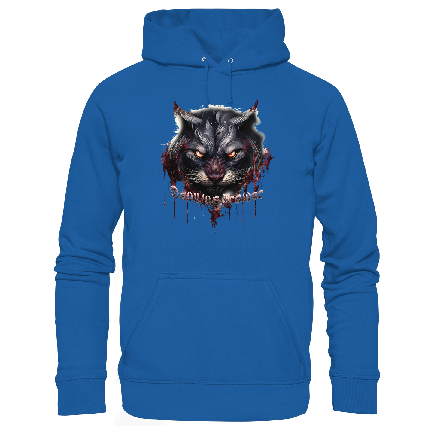 Deviliusdrawer Badass Cat - Organic Basic Hoodie