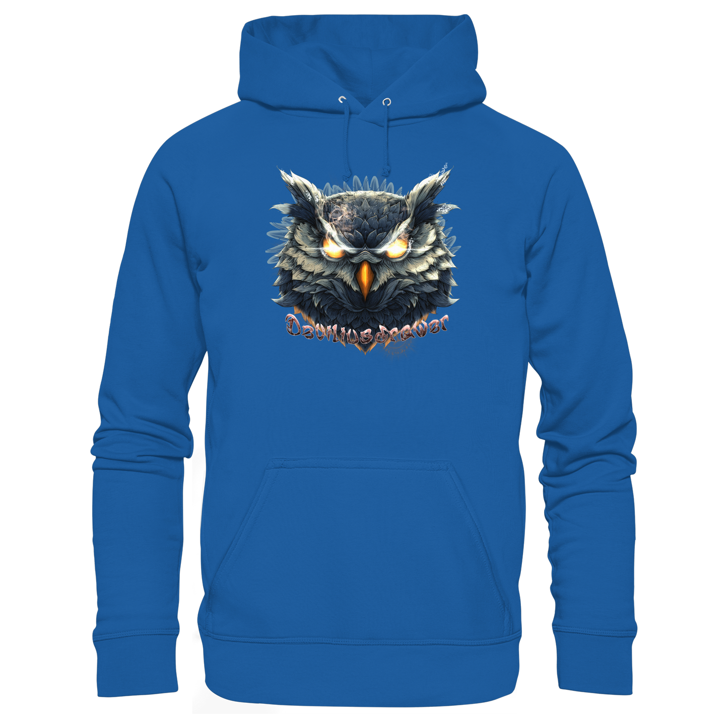 Deviliusdrawer Dark Fire Owl - Organic Basic Hoodie