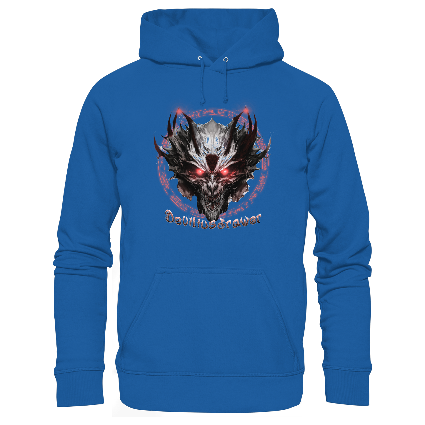 Deviliusdrawer Magic Glow Devil - Organic Basic Hoodie