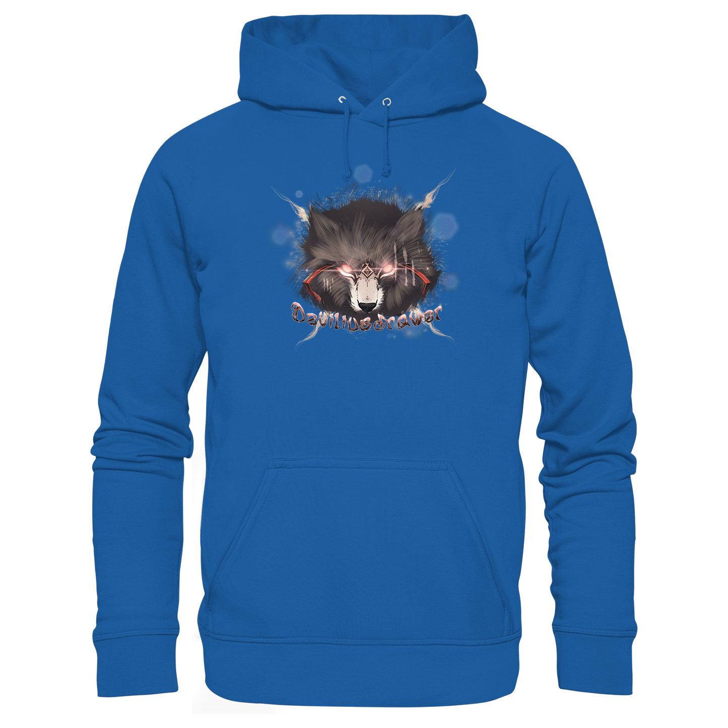 Deviliusdrawer Sparking Wolf - Organic Basic Hoodie