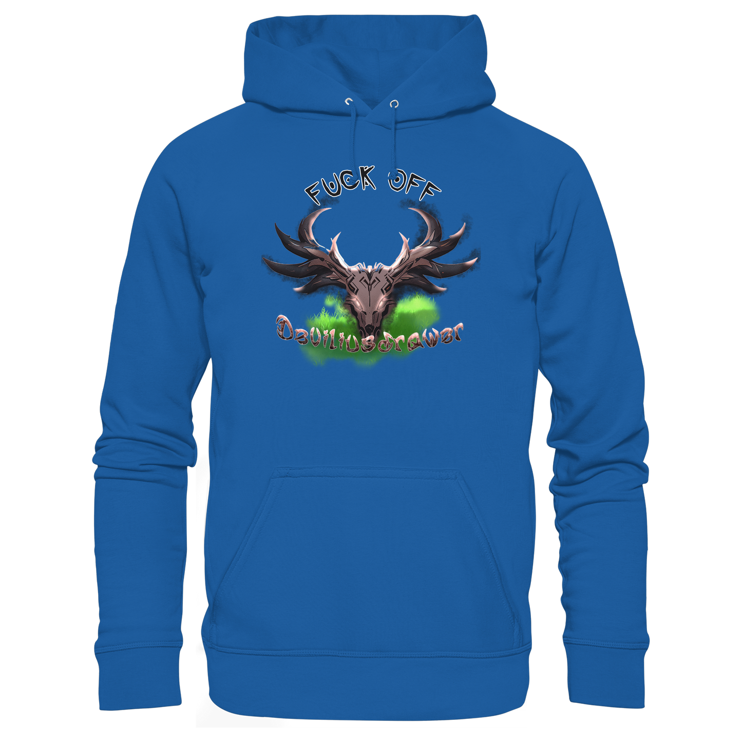 Deviliusdrawer Bad Deer - Organic Basic Hoodie