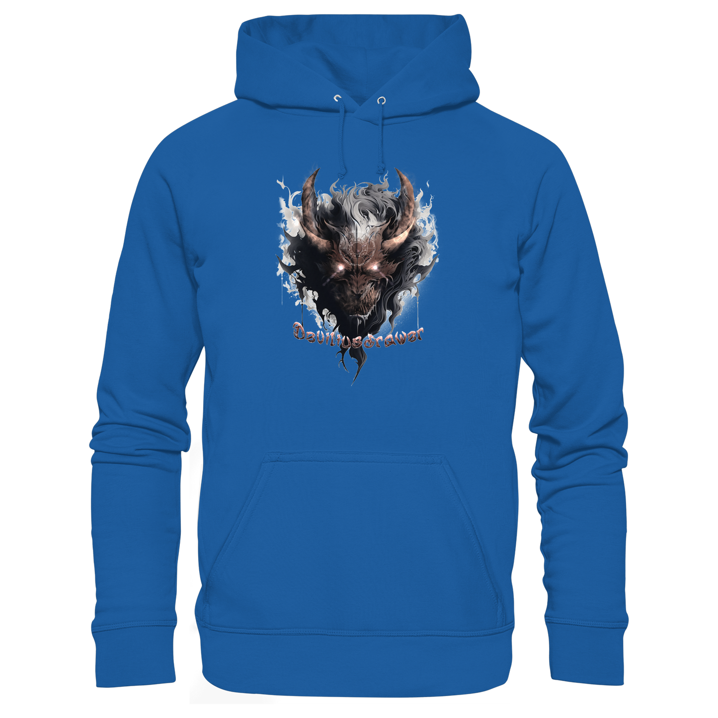 Deviliusdrawer Magic Redeyed Demon - Organic Basic Hoodie