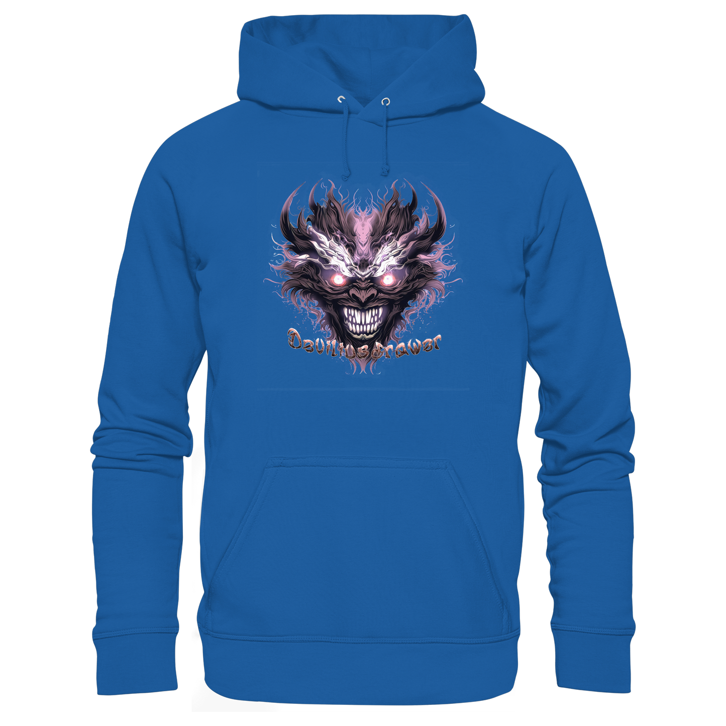 Deviliusdrawer Crazy Mask - Organic Basic Hoodie