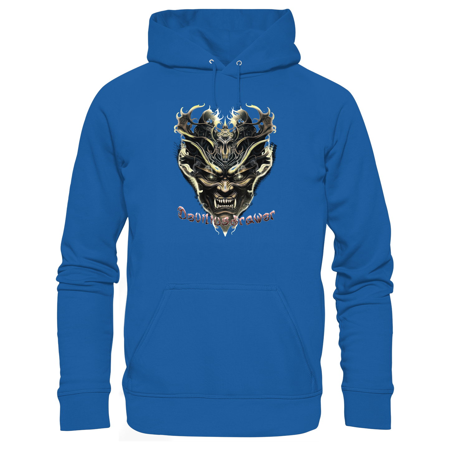 Deviliusdrawer Golden Demon Vampire - Organic Basic Hoodie