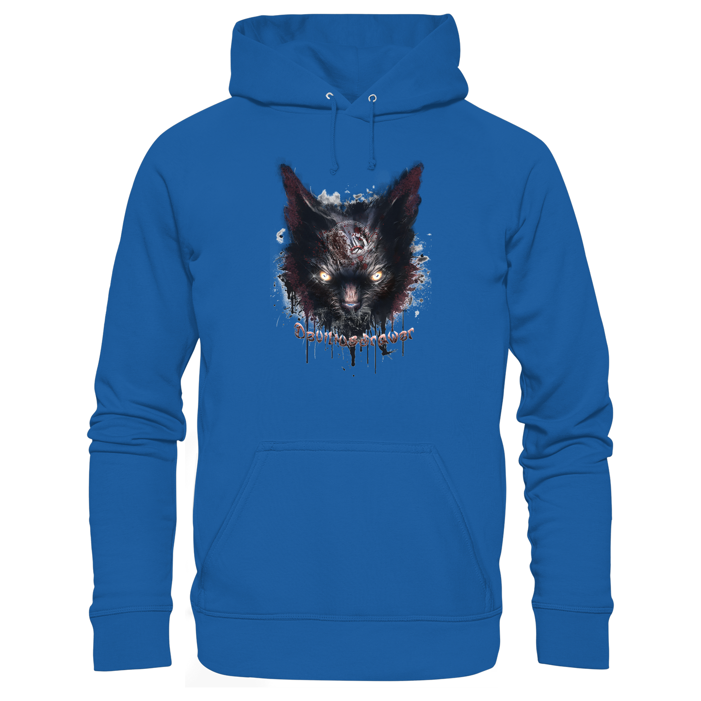 Deviliusdrawer Zombie Cat - Organic Basic Hoodie