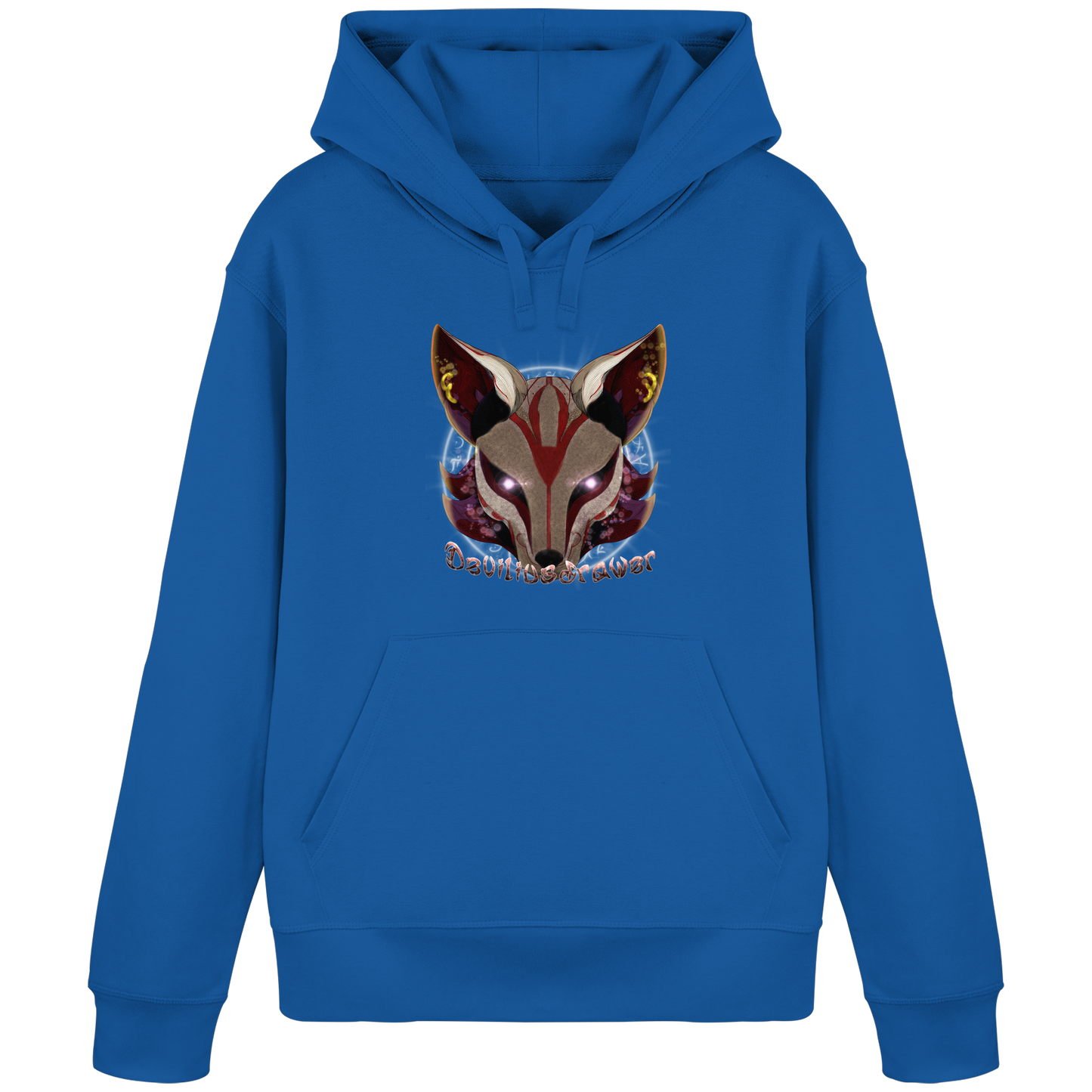 Deviliusdrawer Magic Kitsune - Organic Basic Hoodie