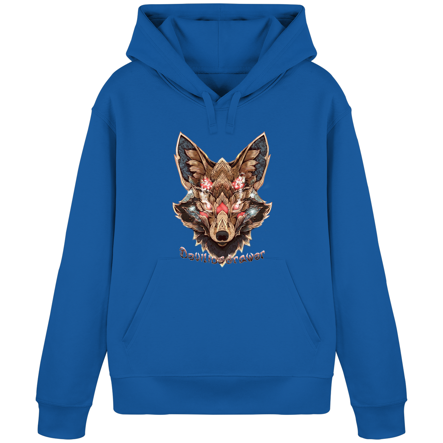 Deviliusdrawer Cristal Kitsune - Organic Basic Hoodie