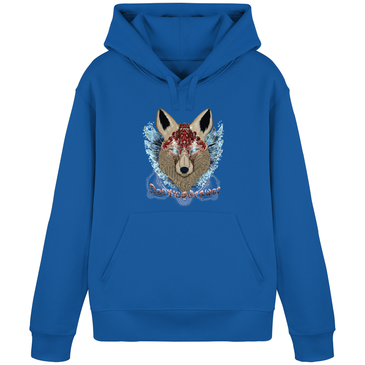 Deviliusdrawer Diamond Kitsune - Organic Basic Hoodie