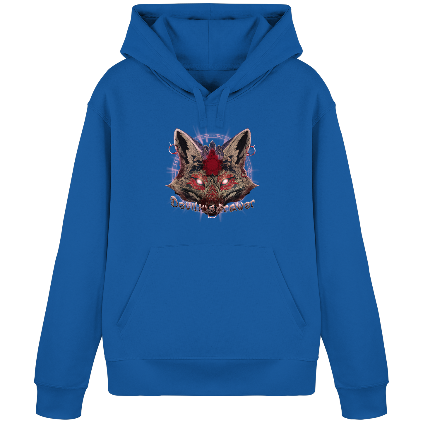 Deviliusdrawer Demon Kitsune - Organic Basic Hoodie