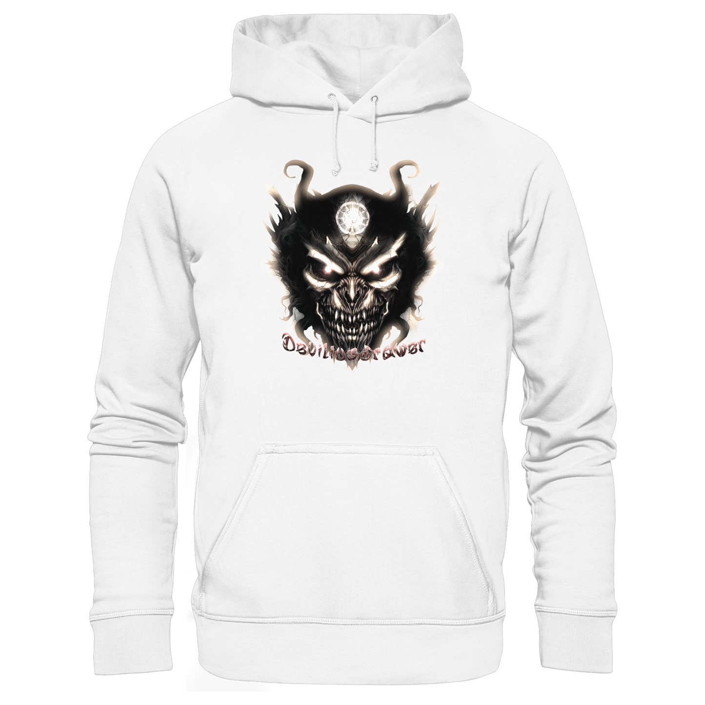 Deviliusdrawer Dark Devil - Organic Basic Hoodie