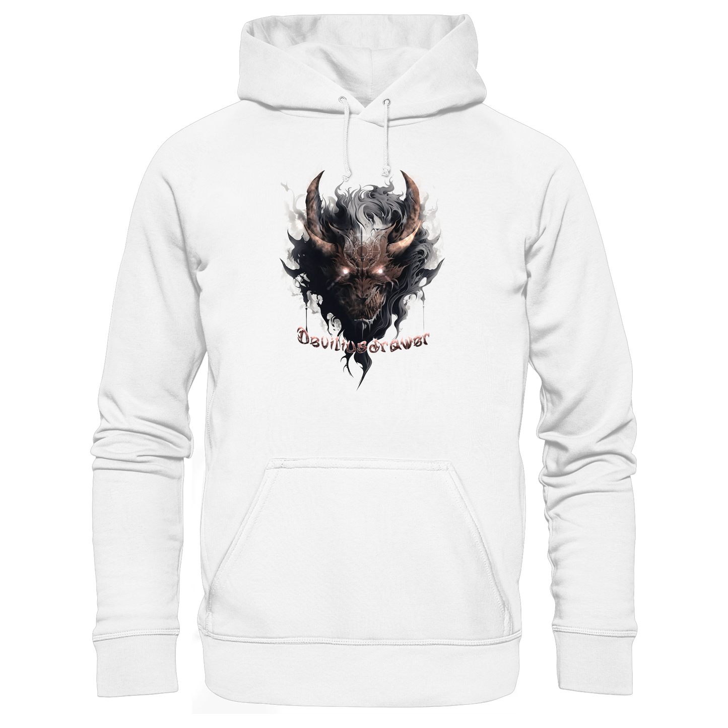 Deviliusdrawer Magic Redeyed Demon - Organic Basic Hoodie