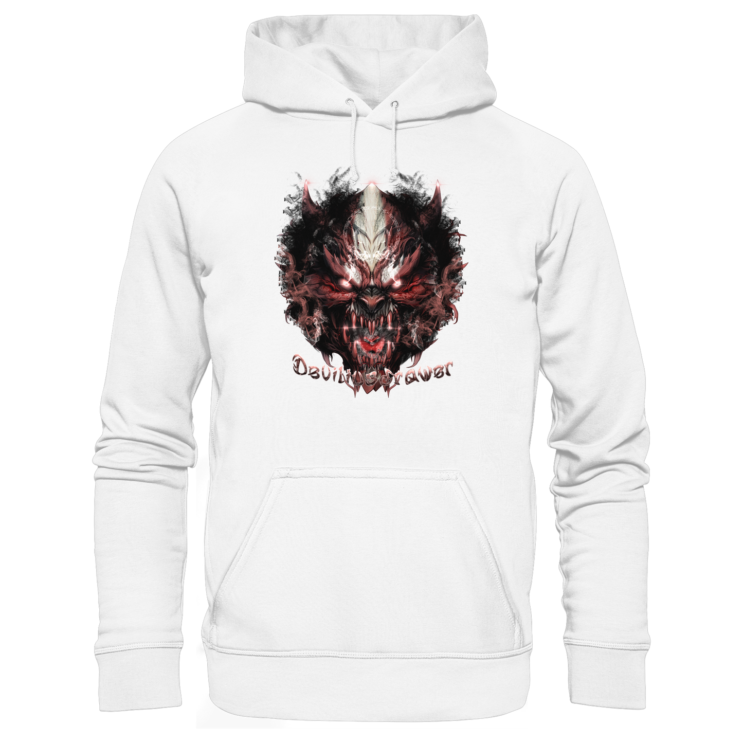 Deviliusdrawer Bloody Demon Vampire - Organic Basic Hoodie