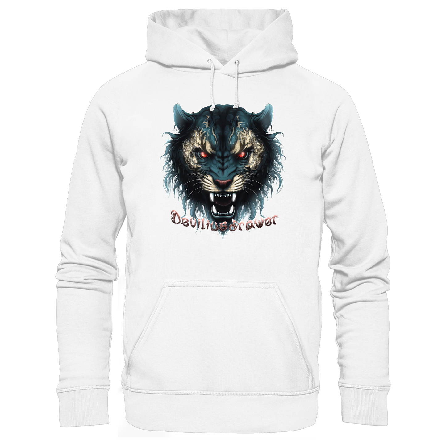 Deviliusdrawer Tigercat - Organic Basic Hoodie