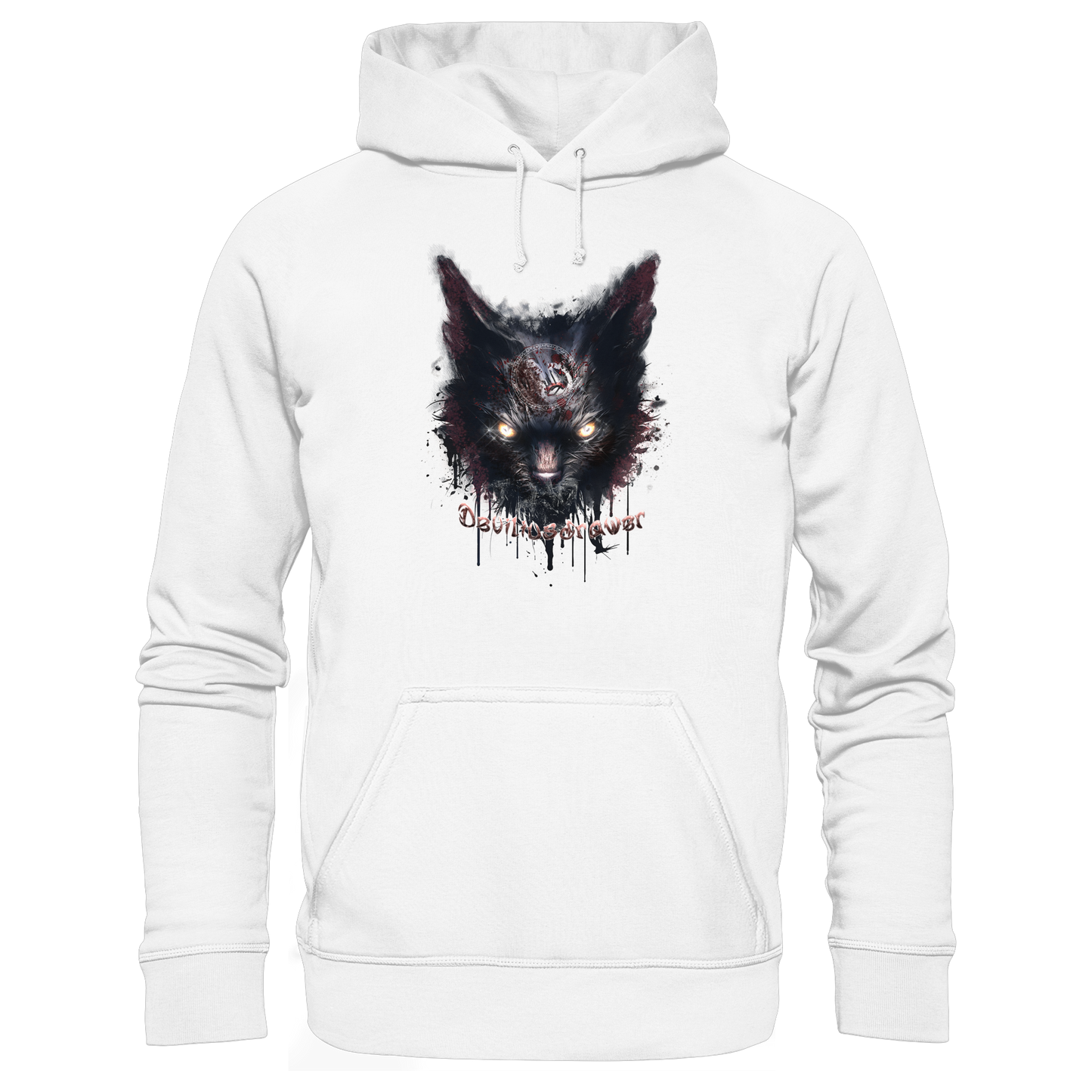 Deviliusdrawer Zombie Cat - Organic Basic Hoodie