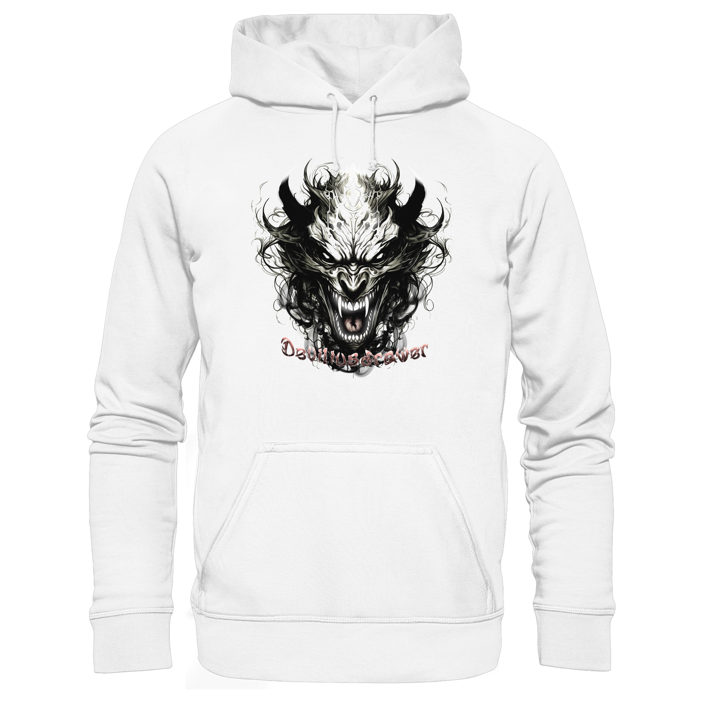Deviliusdrawer Devil Vampire - Organic Basic Hoodie